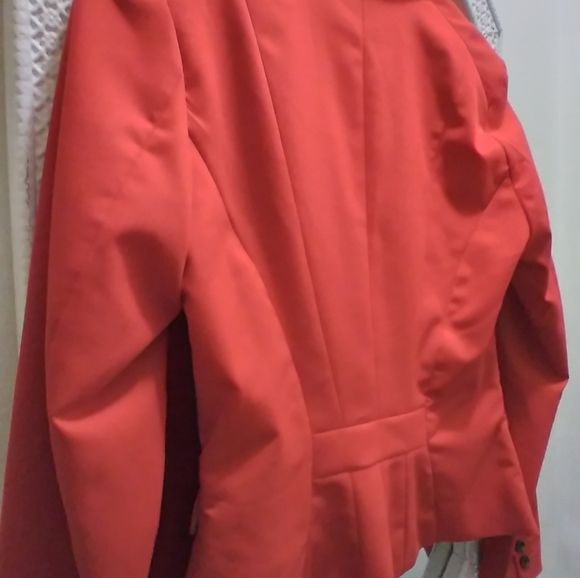 H&M Red Suit Jacket, Size 6 - Picture 4 of 4